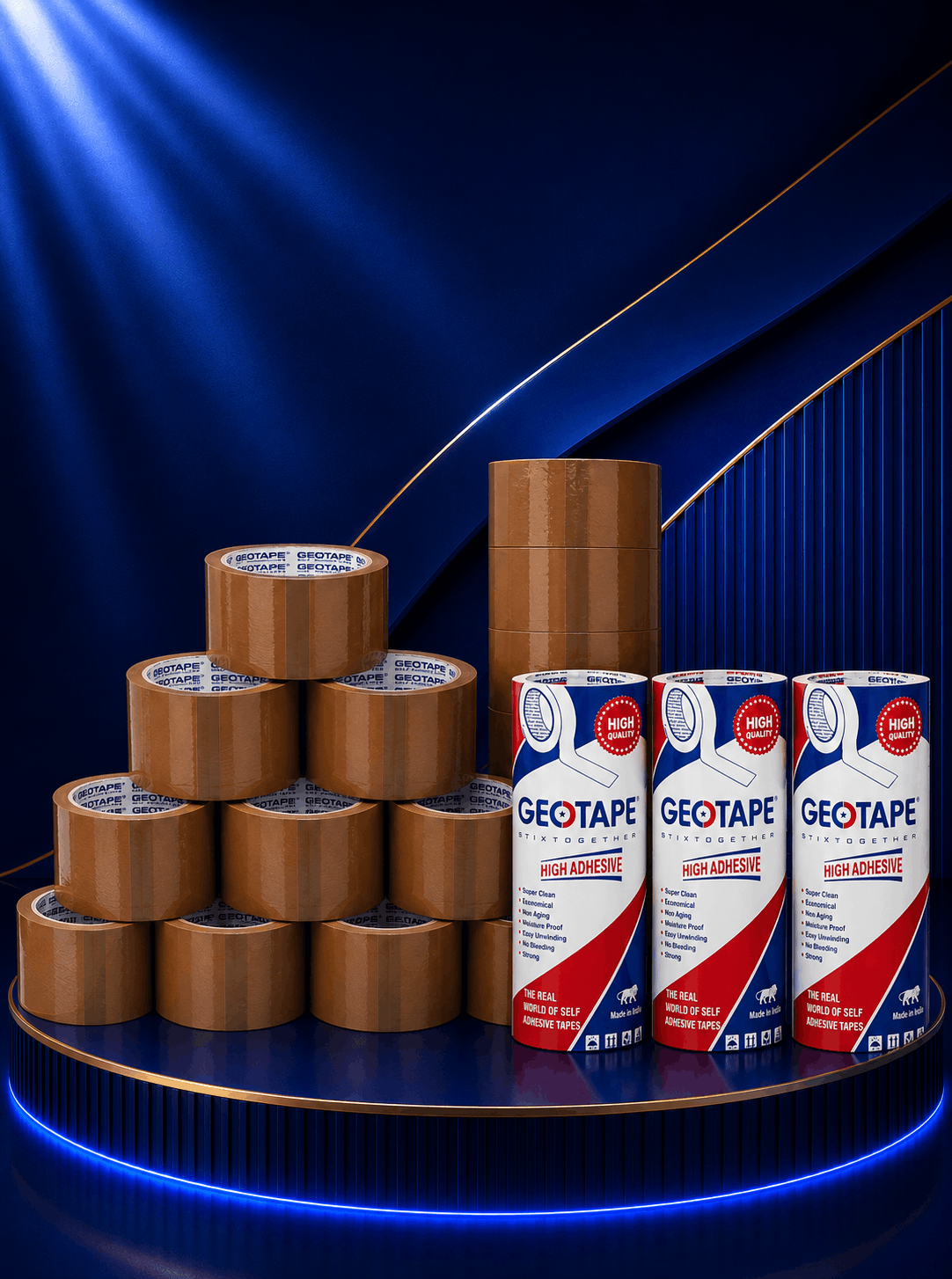 3 Inch Brown Cellotape