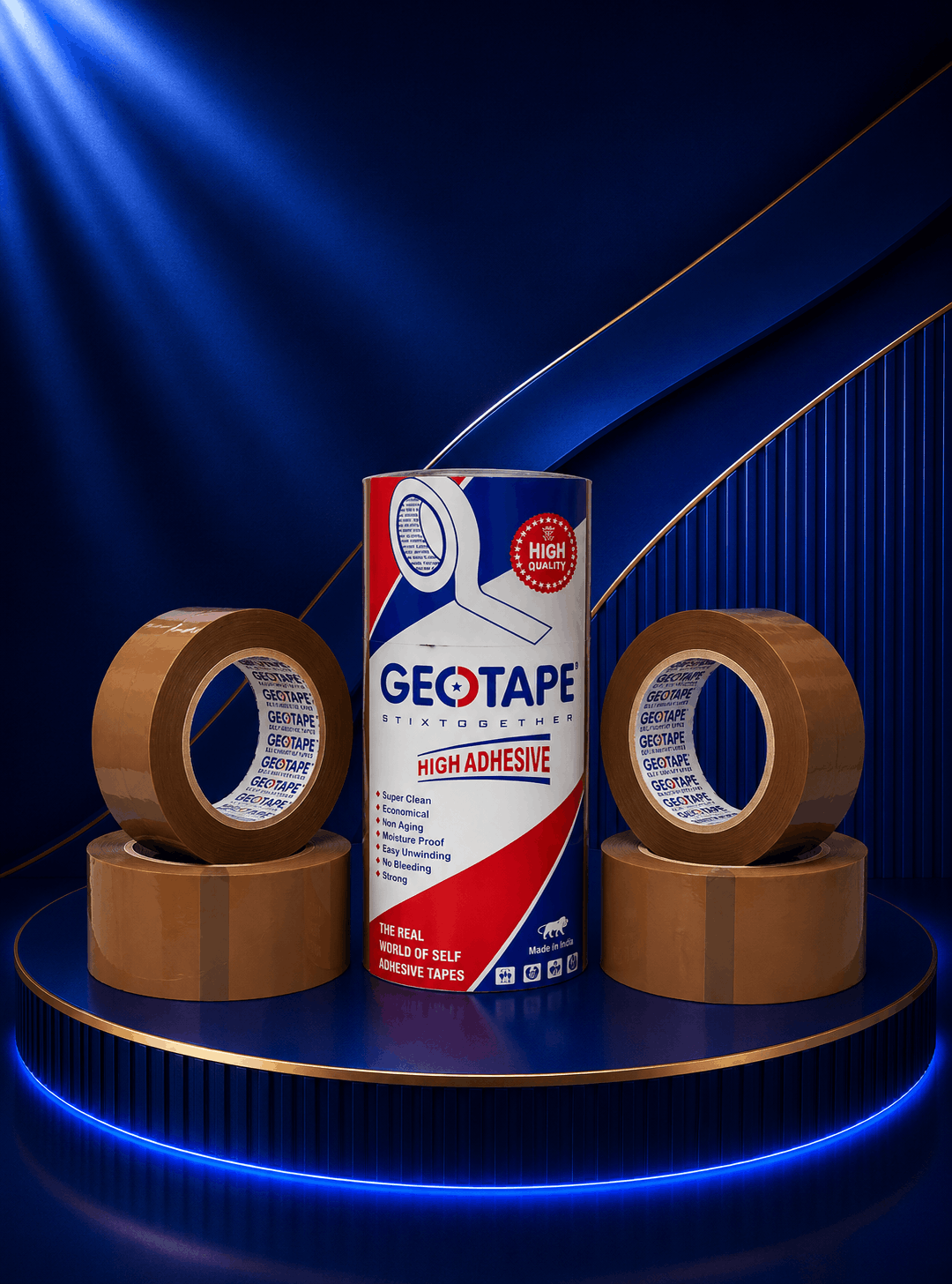 3 Inch Brown Cellotape