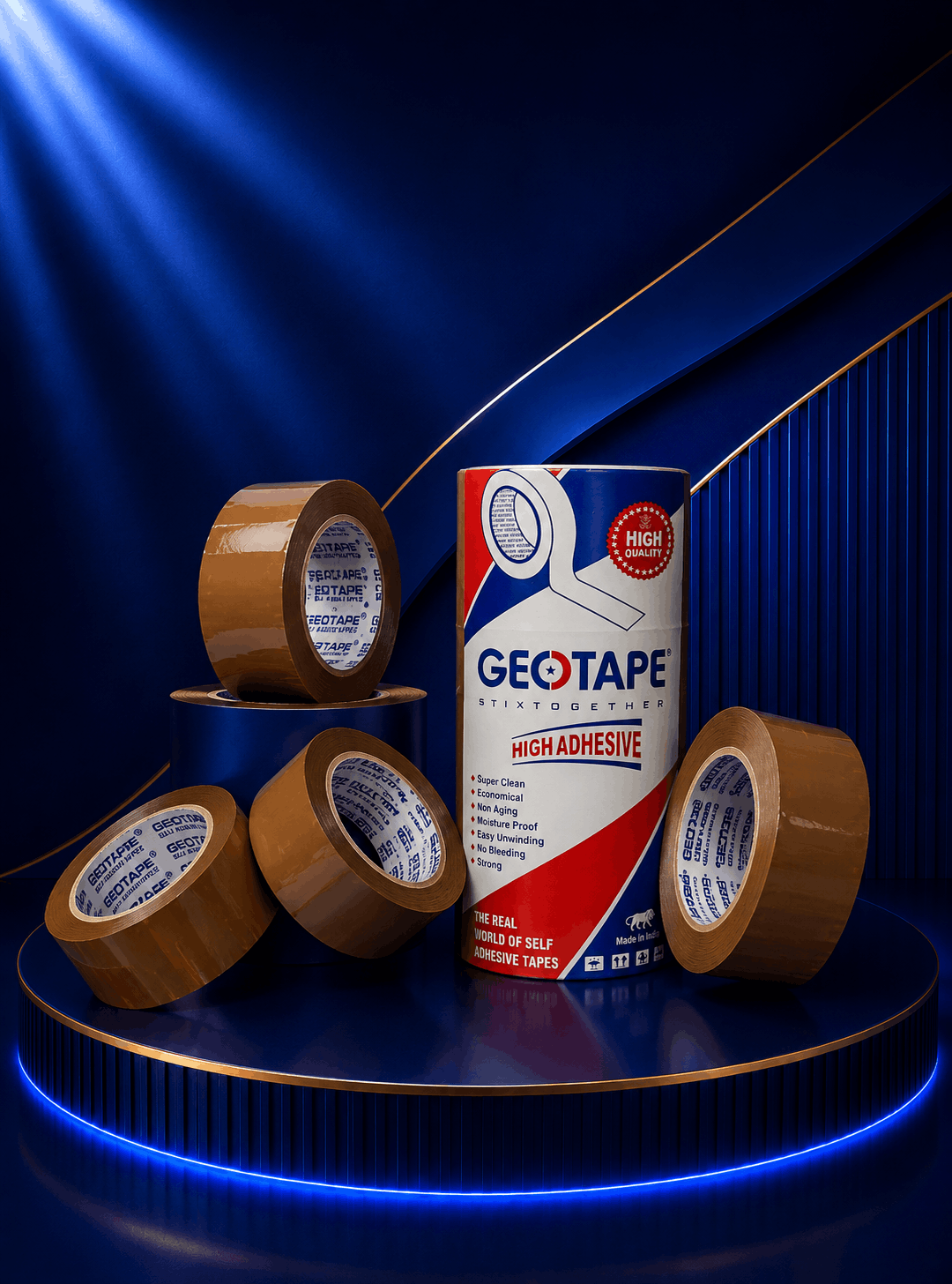 4 Inch Brown Cellotape